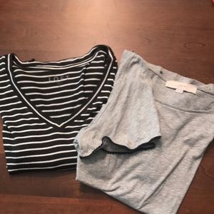 Two LOFT Tees Size Medium